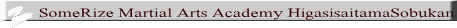 SomeRize Martial Arts Academy HigasisaitamaSobukan